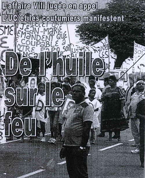 De l'huile sur le feu